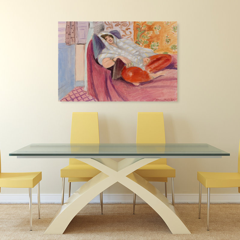 Art mural contemporain de Henri Matisse, H 32 po x l 48 po