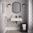 Claire 22" Rectangle Wall-Mount Bathroom Sink in White Marble-117025077