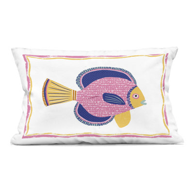 Be You Bunny Decorative Printed Throw Pillow, design by Carla Daly