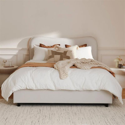 Ottoman Bed - Ivory