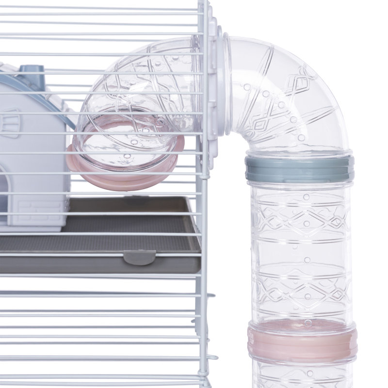 Camargo Small Animal Cage, Gray