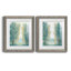 Golden Edge I - ensemble de 2 reproductions d'art sur papier encadré-617052738-617052739