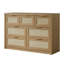 Arianna 47.2" W 7-Drawer Manufactured Wood Dresser-992057049