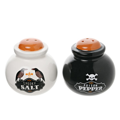 Brand Ceramic Salt And Pepper Shaker Set