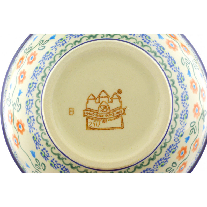 Polish Pottery Stoneware 29 oz Salad Bowl