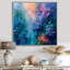 «Blue Coral Sea Floor Symphony IV», impression d'art mural corail-1507210188-1468413378