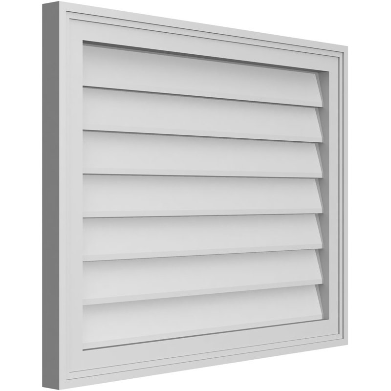 Cadre en brique, brun clair apprêté, H 22 po x l 28 po x P 1,5 po