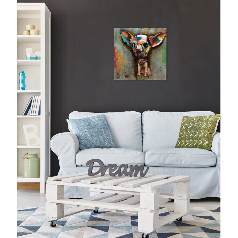 Handmade Traditional Animals Wall Decor on Metal