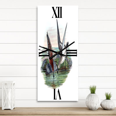 Horloge murale animaux de campagne IV