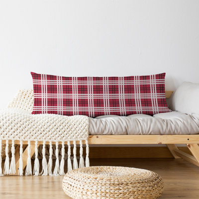 Coussin décoratif en polyester à carreaux luxueux pour le corps Atlanta football