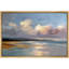 «Pastel Coastal Sunset Seascape», images de salon plage sereine, impression sur toile encadrée-126662274-126662285
