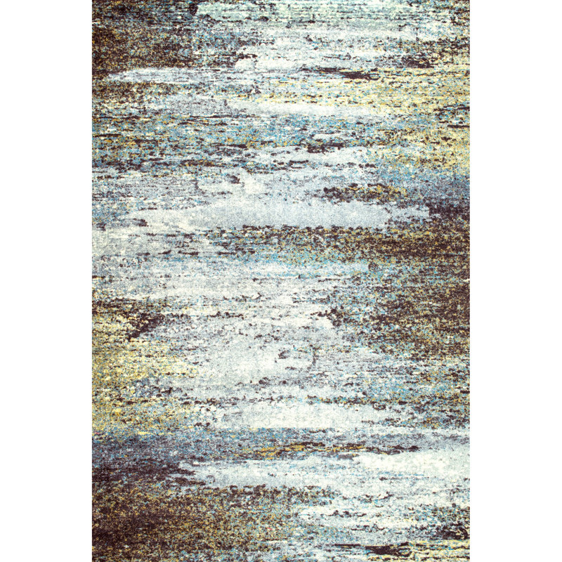 Myrtille Abstract Indoor Rug, Rectangle 4' x 6'