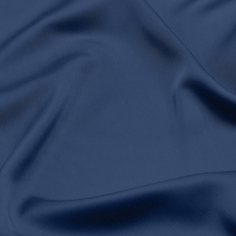 Sheet Set - Rayon from Bamboo, Dark Blue, Split Head Flex King Sheet Set with 2 Pillowcases