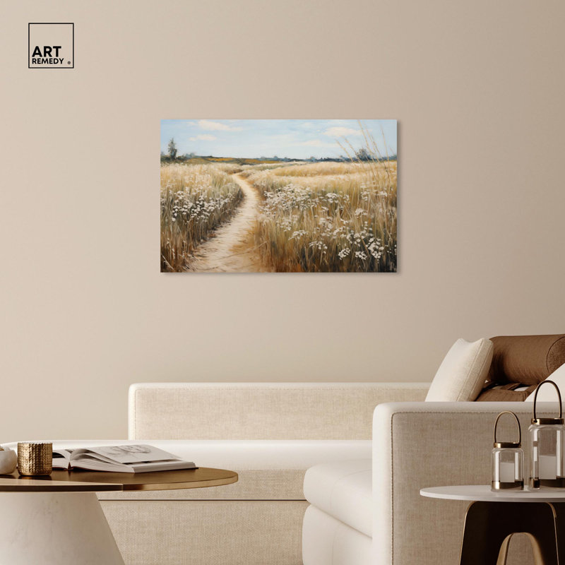 Greenway Serenade, toile rustique, art par Art Remedy, Toile tendue, H 30 po x l 45 po