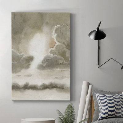 " Sepia Sky I " Painting Print