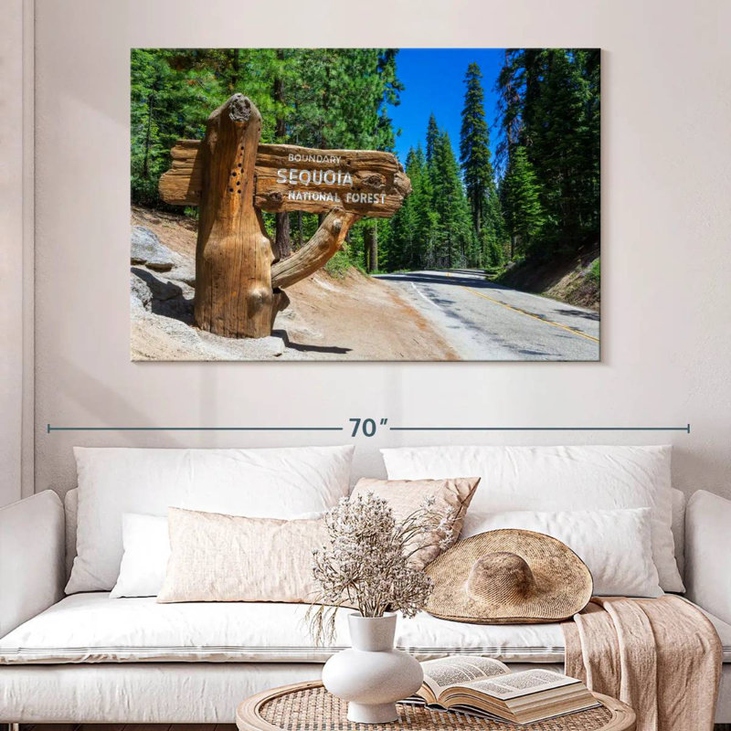 Alvord Sequoia California, 34" H x 51" W