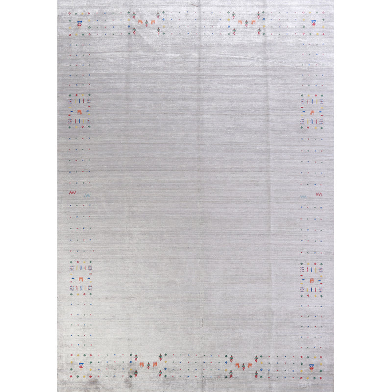 Handmade Gabbeh Indian Area Rug 9x12