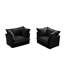 Ensemble de fauteuils d'appoint avec coussins