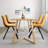 Laakkonen 18.11'' H Faux Leather Upholstered Side Chair-1804656364