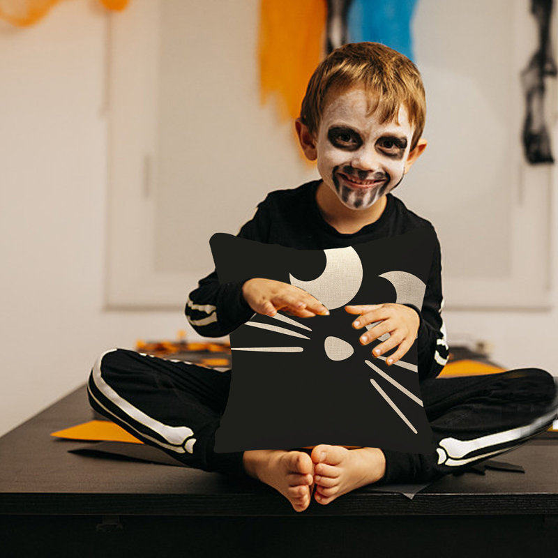 Taie d'oreiller Halloween, Multicolor