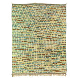 One-of-a-Kind Rectangle 13" X 11"5" Hand Knotted Area Rug