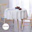 Circle Floral Polyester Tablecloth