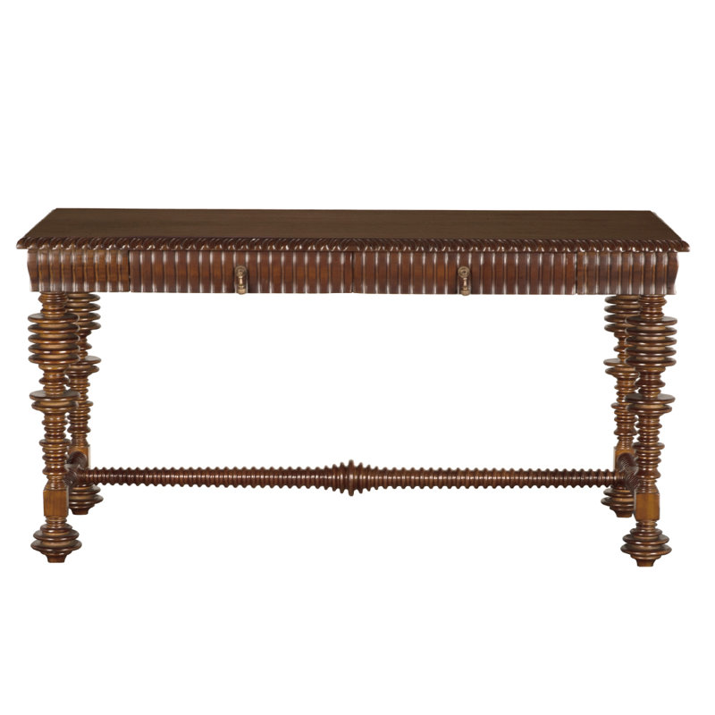 Portuguese Writing Desk, 31" H x 60" W x 28" D