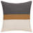 Multi Brown/Gray Striped Handmade 100% Cotton Throw Pillow-393441910-338037164