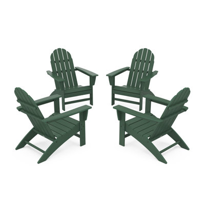 POLYWOOD Vineyard Adirondack Conversation Set
