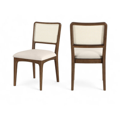  Vegan Leather Upholstered Dining Chair