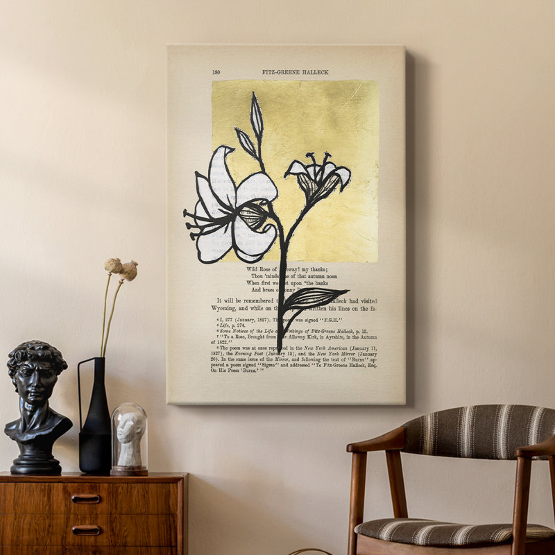 Floral Diary IV - Gallery Cavas, H 36 po x l 24 po