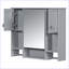 Armoire de rangement murale moderne pour salle de bain-2043215588
