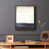 Cadre simple noir est en rupture de stock