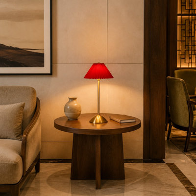 Rechargeable LED Lighting for Home and Bedroom Decor in a Cordless Table-Lamp Format