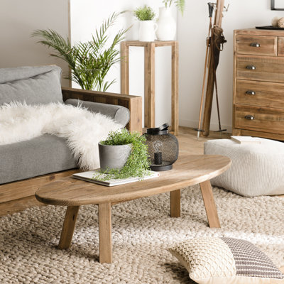Carvajal Solid Wood Four Leg Coffee Table
