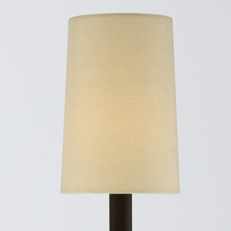 Moriz Steel Armed Sconce, Dark Bronze