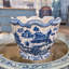 Blue Willow Handmade Ceramic Planter