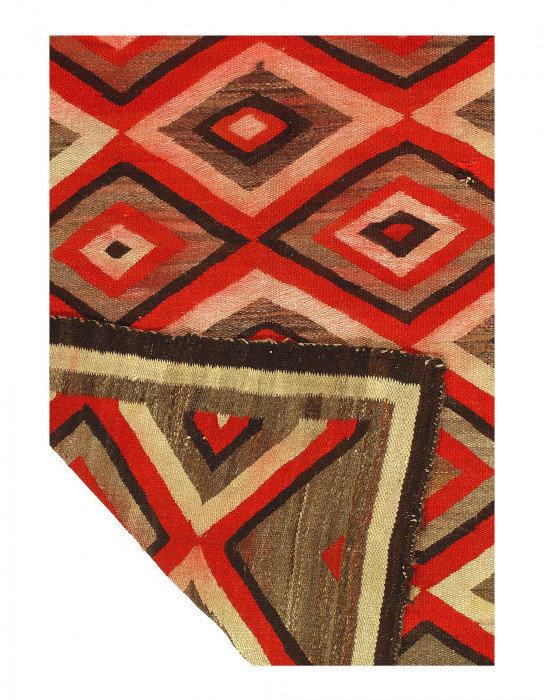 Leonilla One-of-a-Kind 6'04'' X 4'11'' Flat Weave Area Rug