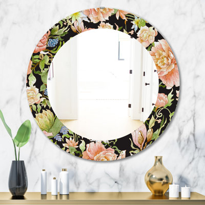 Miroir mural Obsidian Bloom