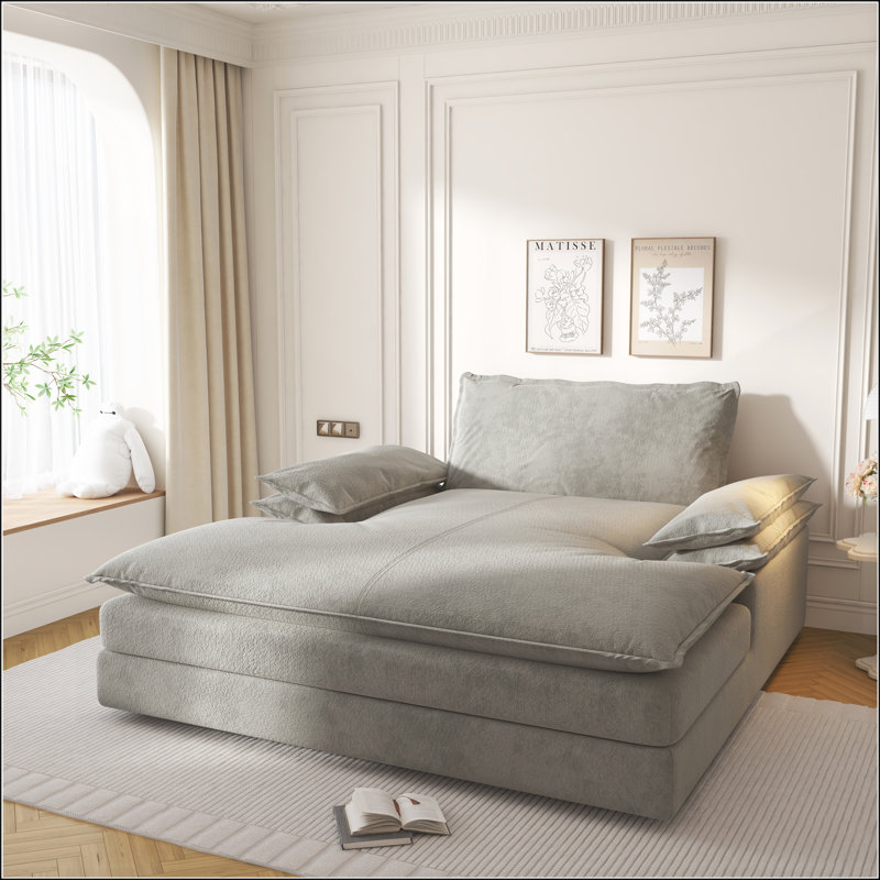 Chaise de lecture rembourrée moderne pour appartements