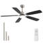 132cm Modern Dual-purpose Ceiling Fan Light with Remote Control-149747072-149747085