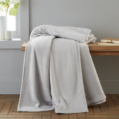 Raschel Velvet Touch Blanket Throw