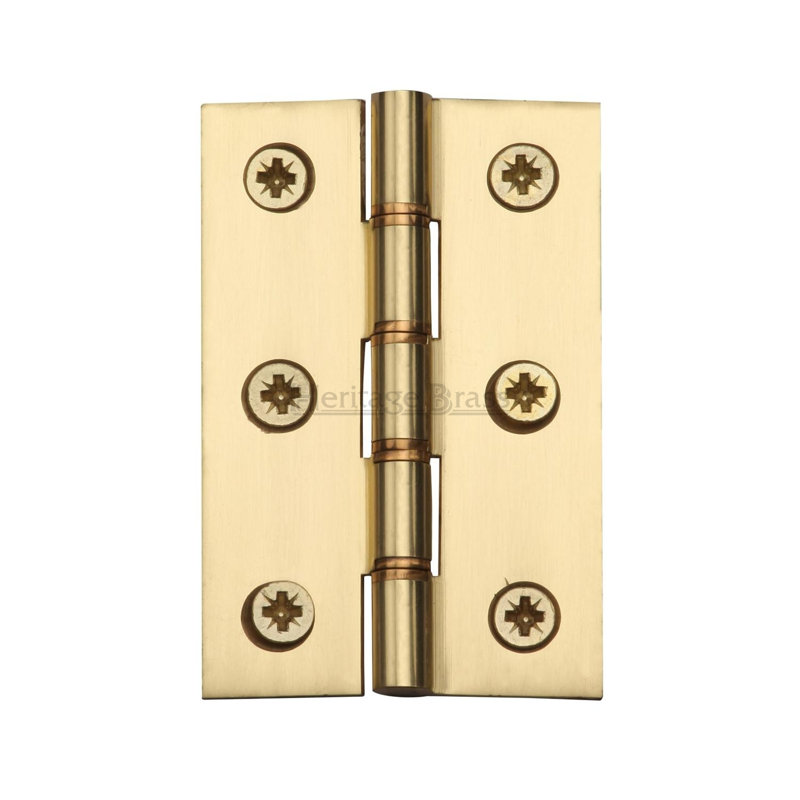 Heritage Brass Charlbury Door Handle Kit, Polished Brass