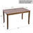 Majidah Solid Wood Base Dining Table-1373029609