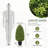 35.4" Artificial Boxwood Cone Tree 2pcs/set