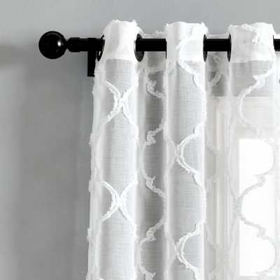 Sheer Curtain Pair