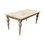 Mango Rectangular Solid Wood Top Dining Table