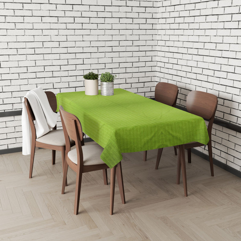 Elegant Tablecloth (55 x 86 inches), 65% Cotton / 35% Polyester, Easy Clean, Machine Washable, Tumble Dryer Safe, Ironable | Perfect for Dining Room or Special Occasions, Durable & Stylish Home Essential