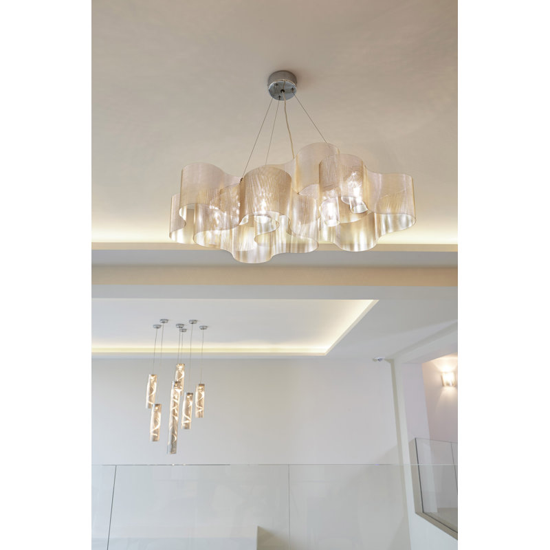 Nuage 5 - Light Chandelier, 12" H x 19" W x 31" D