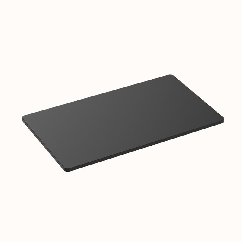 Plateau de table noir 55 pouces (L), H 1 po x l 55 po x P 27,5 po, Noir